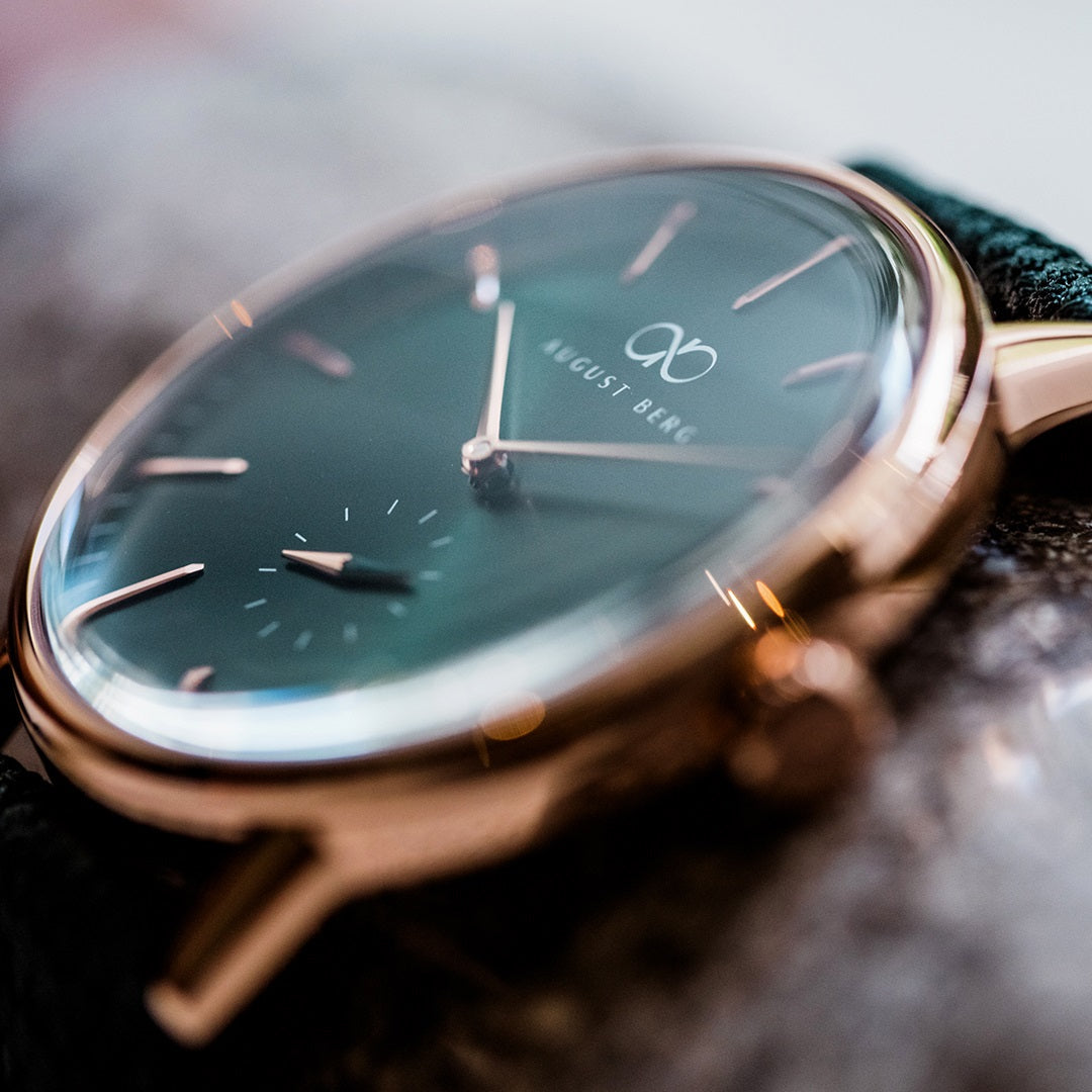 Rose Gold Minimalist Danish Designer Watches for Women
